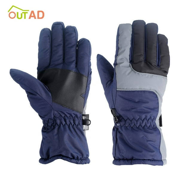 OUTAD Outdoor Elastic Waterproof Snow Ski Gloves Mountain Climbing for Men USA